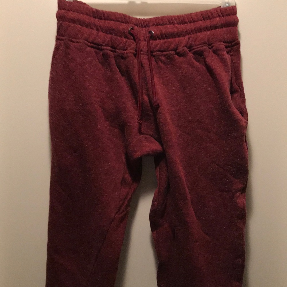 Brooklyn Express Red drawstring sweatpants